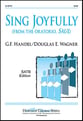 Sing Joyfully SATB choral sheet music cover